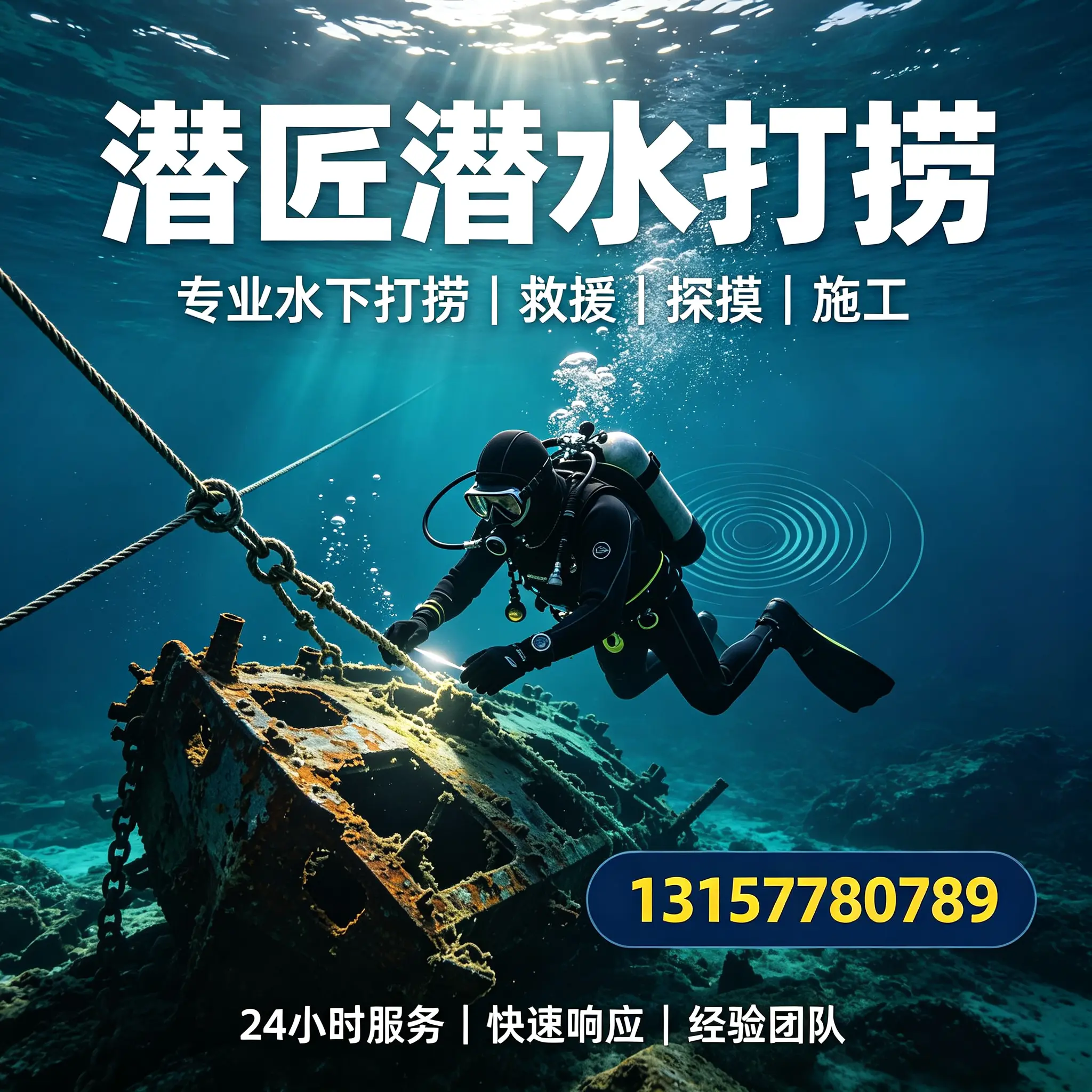 习水水下打捞作业服务产品